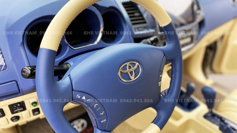 Đổi màu nội thất - Bọc ghế da Nappa ô tô Toyota Fortuner: Cao cấp, Form mẫu chuẩn, mẫu mới nhất